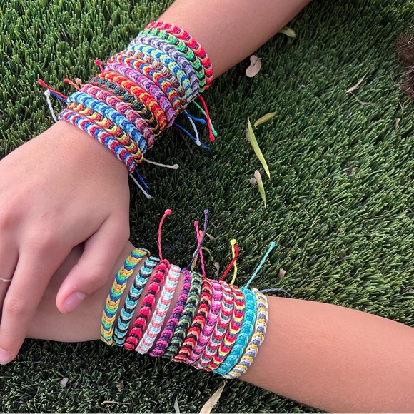 NWT Colorful Collection Braided Adjustable Bracelets - Picture 6 of 10